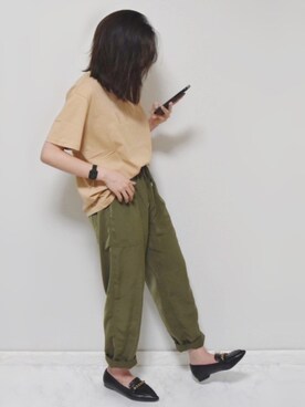 𝕡𝕠𝕟𝕟𝕦☺︎!さん（レディース・160cm）の春コーディネート