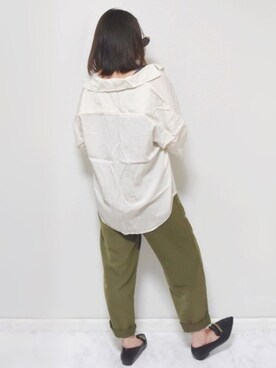 𝕡𝕠𝕟𝕟𝕦☺︎!さん（レディース・160cm）の春コーディネート