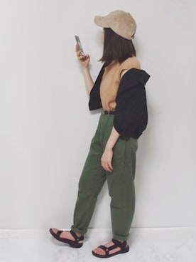 𝕡𝕠𝕟𝕟𝕦☺︎!さん(レディース・160cm)の春コーディネート