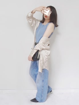 𝕡𝕠𝕟𝕟𝕦☺︎!さん(レディース・160cm)の夏コーディネート