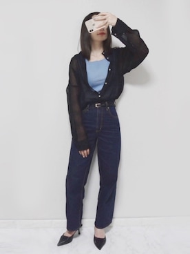 𝕡𝕠𝕟𝕟𝕦☺︎!さん(レディース・160cm)の夏コーディネート