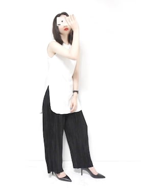「シック」｜「アイテム（その他）」を使った、𝕡𝕠𝕟𝕟𝕦☺︎!さん（レディース・160cm）の秋コーディネート