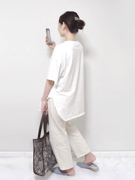 「PairPair（ペアペア）のアイテム（バッグ）」を使った、𝕡𝕠𝕟𝕟𝕦☺︎!さん（レディース・160cm）の夏コーディネート