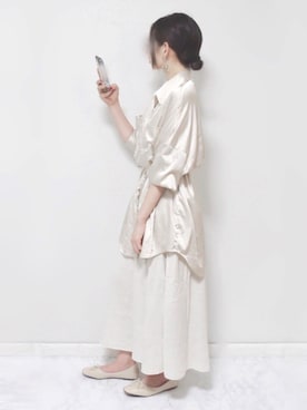 𝕡𝕠𝕟𝕟𝕦☺︎!さん(レディース・160cm)の夏コーディネート