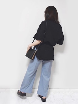 「notch.」｜「アイテム（その他）」を使った、𝕡𝕠𝕟𝕟𝕦☺︎!さん（レディース・160cm）の夏コーディネート