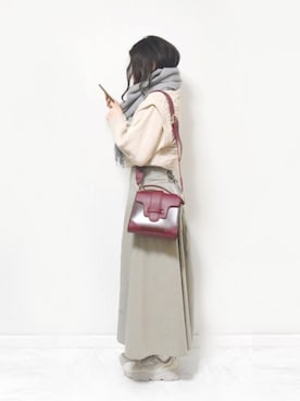 「shopnikoniko」｜𝕡𝕠𝕟𝕟𝕦☺︎!さん（レディース・160cm）の冬コーディネート