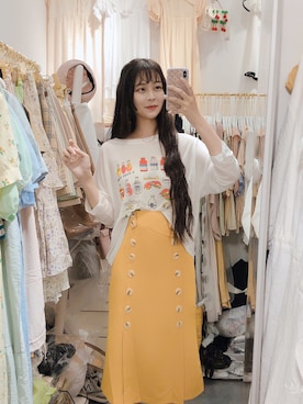 「套装」｜摸命鬼さん（レディース・165cm）の夏コーディネート