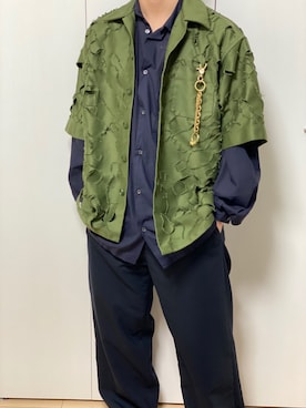 「HOPE（ホープ）のアイテム」を使った、？？？さん（メンズ・172cm）の春コーディネート