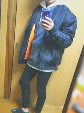 「冬服」｜「アイテム（その他トップス）」を使った、そーたさん（メンズ・172cm）の秋コーディネート