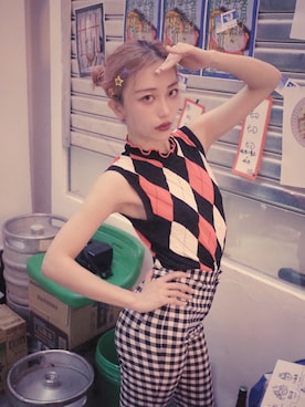 山岸さんのコーディネート