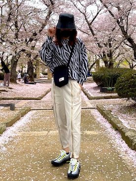 Rさん（レディース・167cm）の春コーディネート