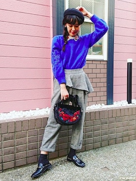 「Irregular Choice（イレギュラーチョイス）のアイテム」を使った、代官山セレクトショップWild Lilyさん（レディース・161cm）の秋コーディネート