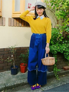 「Irregular Choice（イレギュラーチョイス）のアイテム」を使った、代官山セレクトショップWild Lilyさん（レディース・162cm）の冬コーディネート