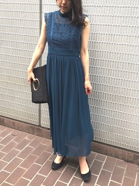 「form forma（フォルムフォルマ）のアイテム」を使った、formformaSTAFFさん（レディース・161cm）の夏コーディネート