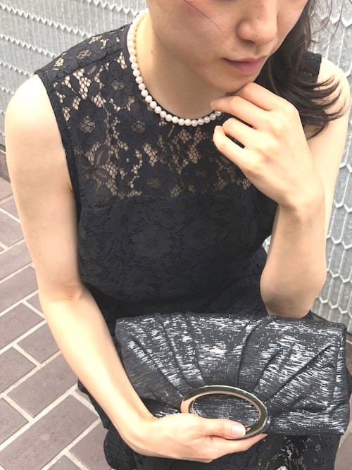 慶弔両用】貝パール一連ネックレス《8㎜玉/38cm》/喪服用/結婚式