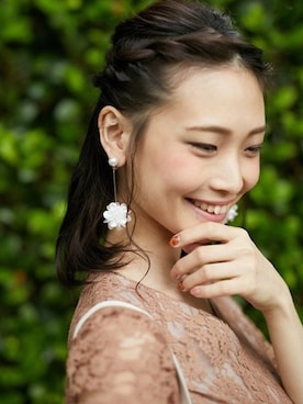 「アイテム（ドレス、ブラウン系）」を使った、formformaSTAFFさん（レディース・161cm）の秋コーディネート