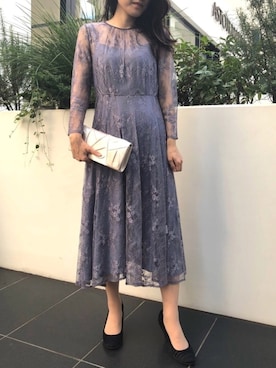 「くすみカラー」｜formformaSTAFFさん（レディース・161cm）の秋コーディネート