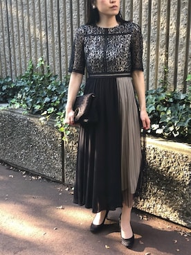 「form forma（フォルムフォルマ）のアイテム」を使った、formformaSTAFFさん（レディース・161cm）の冬コーディネート