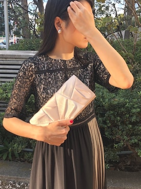 「form forma（フォルムフォルマ）のアイテム」を使った、formformaSTAFFさん（レディース・161cm）の春コーディネート