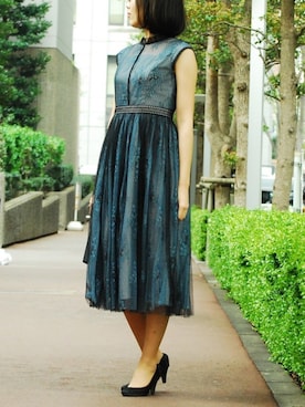 「おでかけ」｜「アイテム（パンプス）」を使った、formformaSTAFFさん（レディース・173cm）の春コーディネート