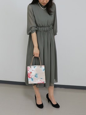 「form forma（フォルムフォルマ）のアイテム」を使った、formformaSTAFFさん（レディース・161cm）の春コーディネート