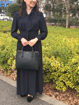 「七五三」｜「アイテム（ドレス）」を使った、formformaSTAFFさん（レディース・160cm）の春コーディネート