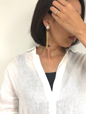 「form forma（フォルムフォルマ）のアイテム」を使った、formformaSTAFFさん（レディース・160cm）の夏コーディネート