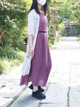 「form forma（フォルムフォルマ）のアイテム」を使った、formformaSTAFFさん（レディース・158cm）の夏コーディネート