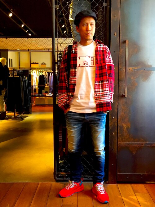 Diesel 松山tkcさんのシャツ ブラウスを使ったコーディネート Zozotown