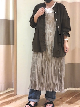 やまさん（レディース・154cm）の夏コーディネート