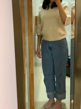 「ESPRIT（エスプリ）のアイテム（パンツ）」を使った、viatacさん（レディース・159cm）の冬コーディネート