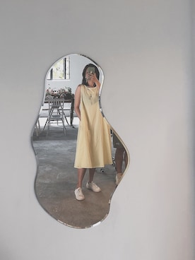 「盐系风格」｜「アイテム（スカート）」を使った、MIDORIKO❻さん（レディース・168cm）の夏コーディネート