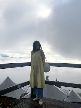 「日系极简」｜「アイテム（スカート）」を使った、MIDORIKO❻さん（レディース・168cm）の秋コーディネート