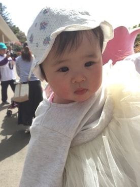 momonさん(キッズ・70cm)の夏コーディネート