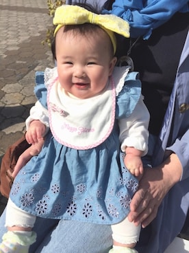 momonさん（キッズ・70cm）の夏コーディネート