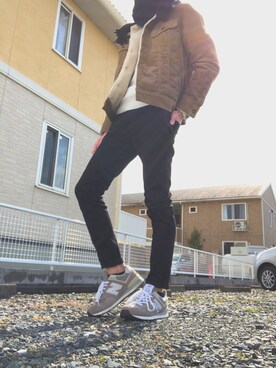 Kazukiさん（メンズ・170cm）の冬コーディネート