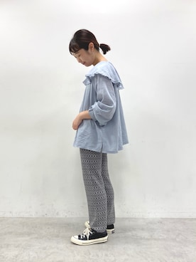 staff Eさんのコーディネート