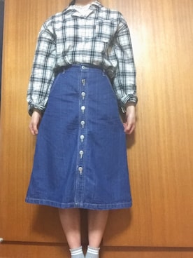 「Honeys（ハニーズ）のアイテム（その他トップス）」を使った、atakaさん（レディース・160cm）の春コーディネート