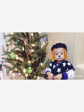 「アイテム（インテリア）」を使った、toricoさん（キッズ・90cm）の冬コーディネート