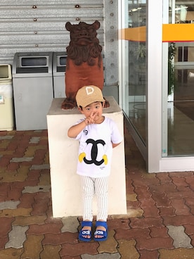 「TORICO」｜toricoさん（キッズ・90cm）の春コーディネート