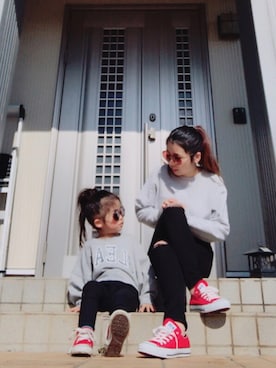 Rian❥さん（キッズ・90cm）の冬コーディネート