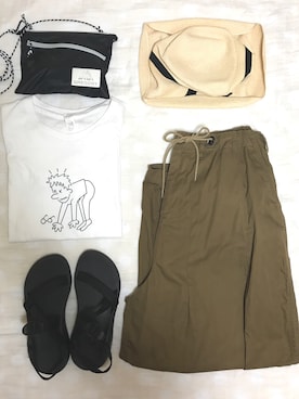 まっきぃさん（レディース・165cm）の夏コーディネート