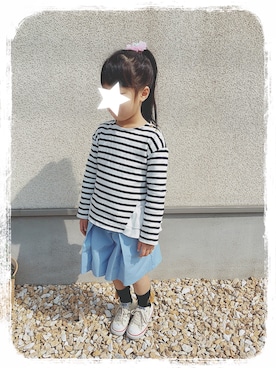 rara*さん（キッズ・110cm）の春コーディネート
