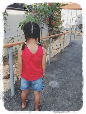 rara*さん（キッズ・110cm）の夏コーディネート