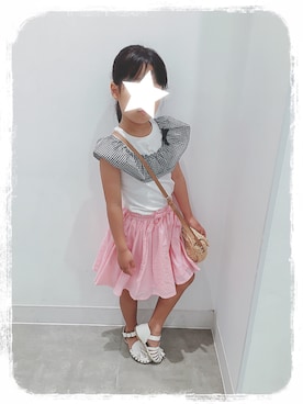 rara*さん（キッズ・110cm）の夏コーディネート