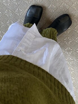 「mici（ミチ）のアイテム（ジャケット/アウター）」を使った、liさん（レディース・156cm）の冬コーディネート