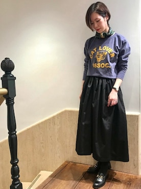 ETSUKOさん（レディース・170cm）の冬コーディネート