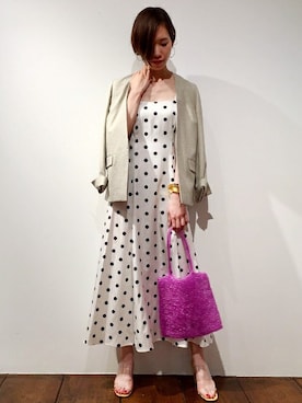 ETSUKOさん（レディース・170cm）の春コーディネート