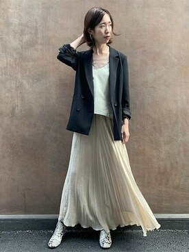 ETSUKOさん（レディース・170cm）の秋コーディネート