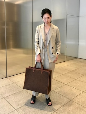 ETSUKOさん（レディース・170cm）の春コーディネート